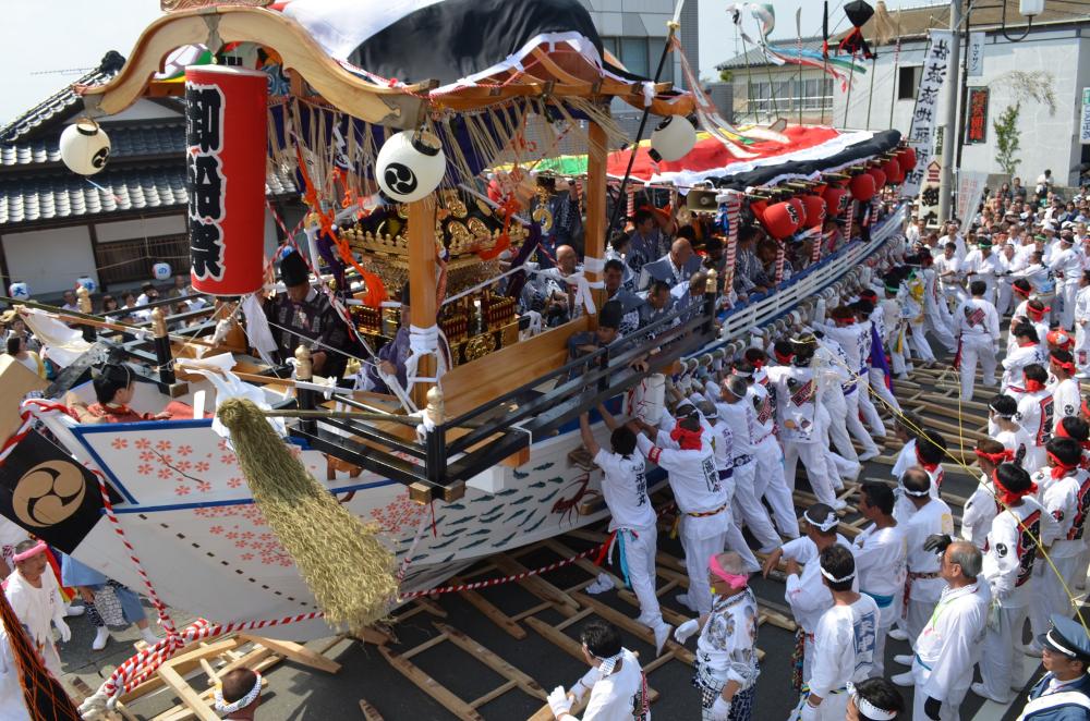 5月2日（木曜日）～5月3日（金・祝）5年に1度の「常陸大津の御船祭」開催！日本唯一、木造和船の陸上渡御を見られるのはここだけ！を見る