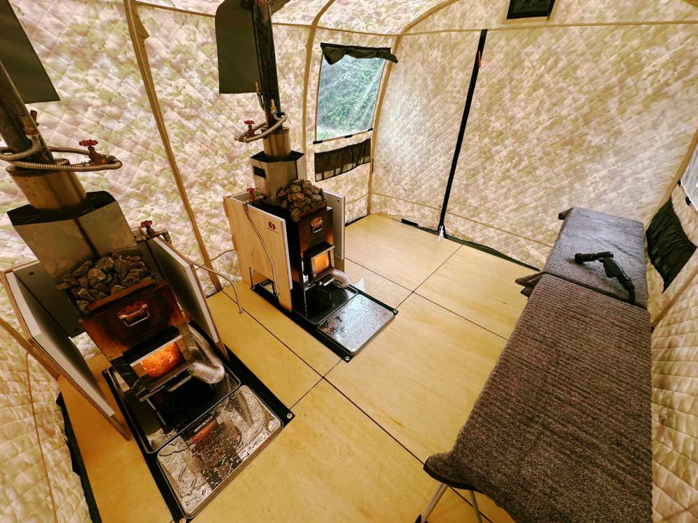 サ活は茨城！日立のMIDORI SAUNA で里山×渓流サ活体験♪3種類の本格アウトドアでたっぷり発汗できます。を見る