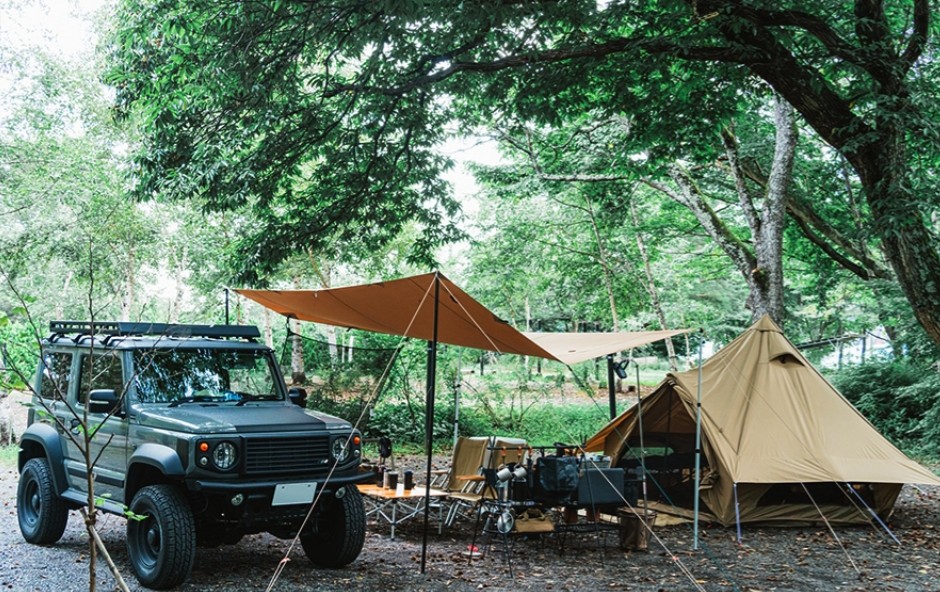 ◤誰でも大自然体験🍃◢   Forest of THENではBBQ＆自炊体験、野鳥体験、ヨガなど様々な体験ができます！を見る