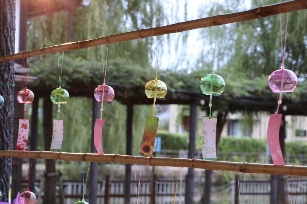 秋の水郷潮来を楽しむ2日間🍂潮来市の水郷潮来あやめ園 で「風の音しらべ」を開催🎐竹風鈴やガラス風鈴のやさしい音色に包まれながら、ろ舟遊覧やマルシェ、キッチンカーなどを楽しめます。10月3日(土曜日)は「第22回水郷潮来月まつり」も同時開催🌕音楽ステージや竹あかりなど、秋の夜長を彩るイベントも♪を見る