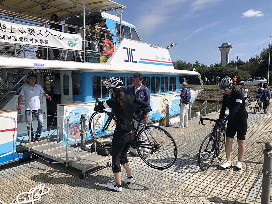 湖面から・湖畔から霞ケ浦を体感！ サイクルーズガイドツアー