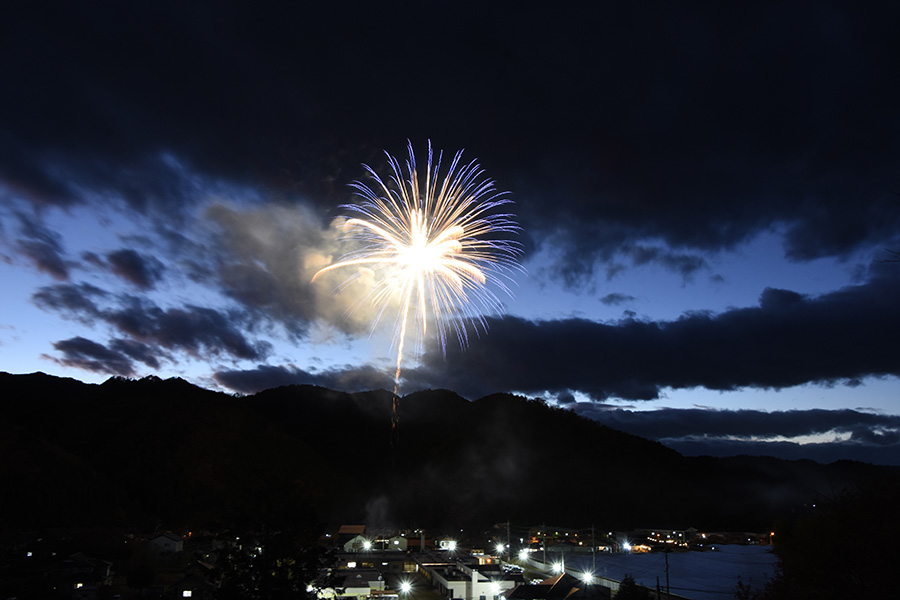 だいご美~2025花火~_昨年の様子(大子会場)1