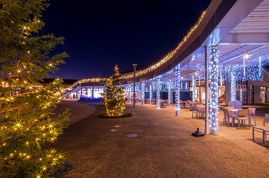 道の駅グランテラス筑西 イルミネーション