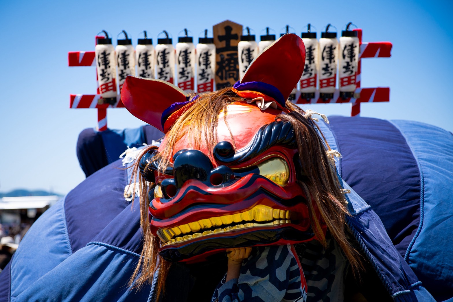 春の獅子祭り