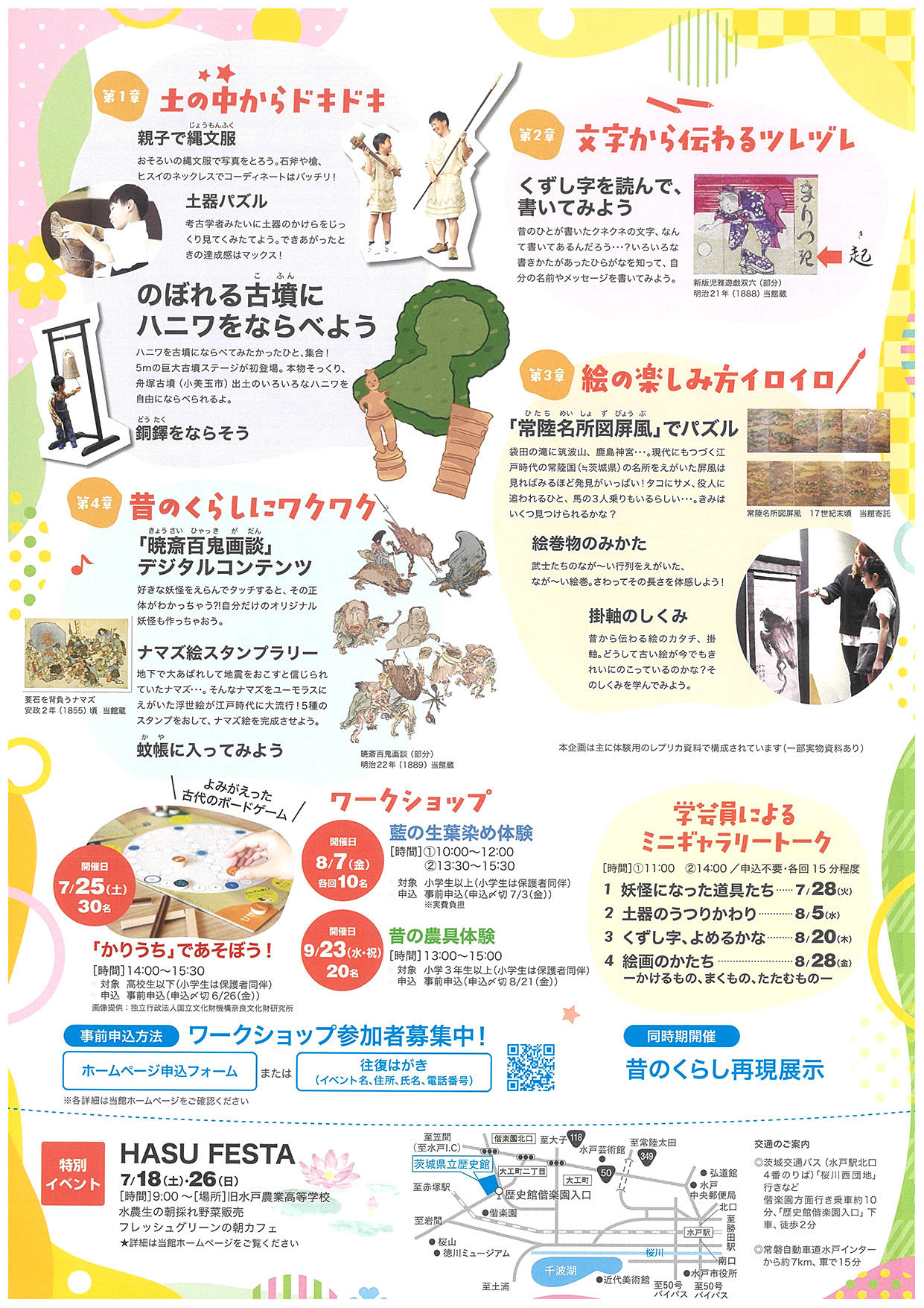 【茨城県歴史館】たいけん・たんけん歴史館-みて、ふれて、あそぼ!-