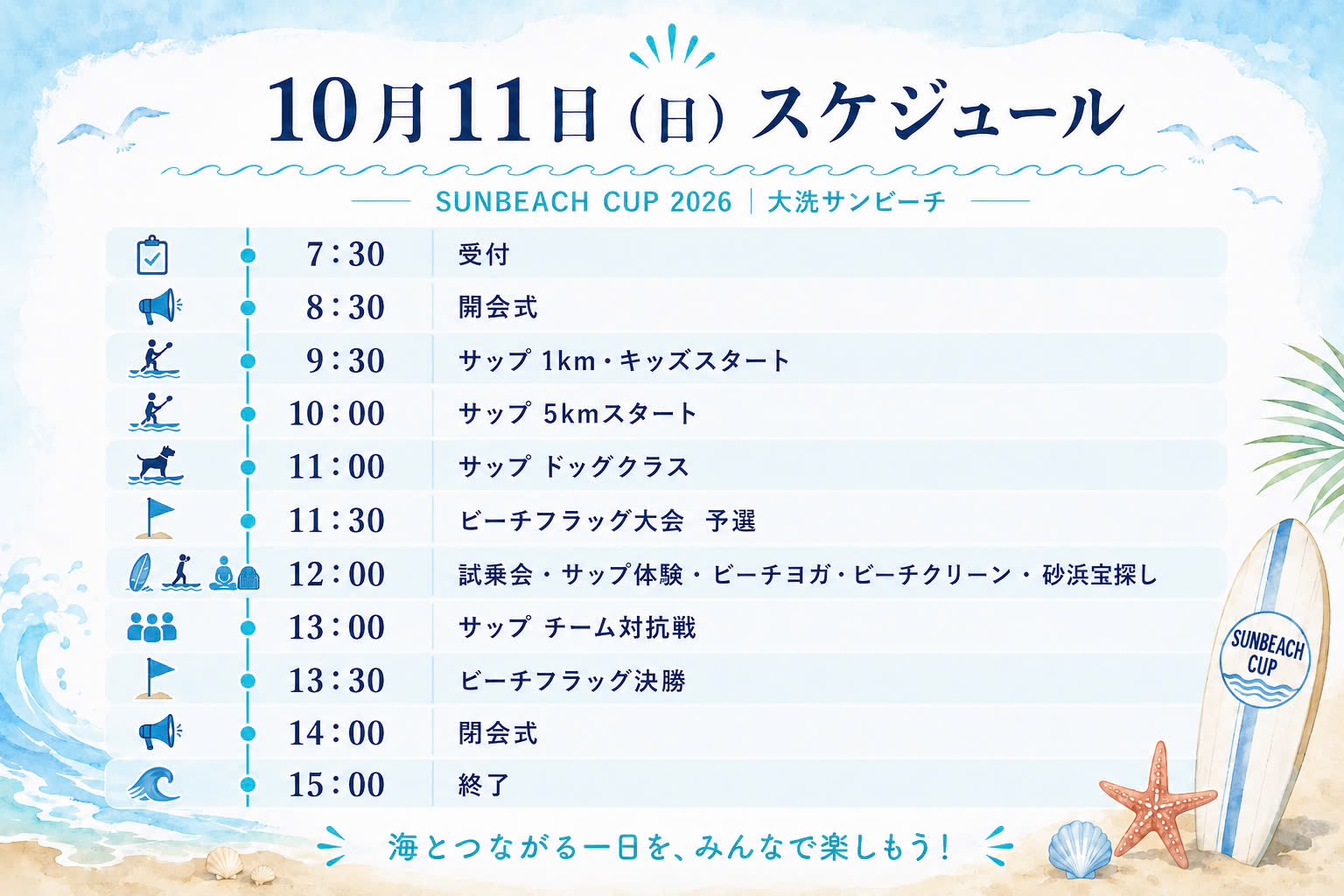 スケジュール
