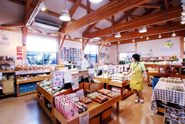 JA常総ひかりやすらぎの里下妻市千代川直売所_店内