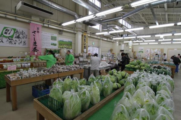 JA茨城むつみ 道の駅ごか農産物直売所 わだい万菜_野菜コーナー