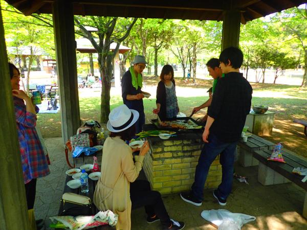 県西総合公園_バーベQ施設