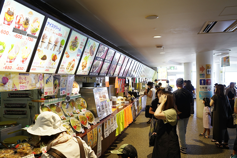 大洗水族館_お土産フードコート_1