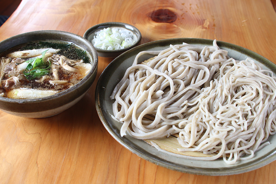 蕎麦舎 志な乃_鴨汁そばの合盛