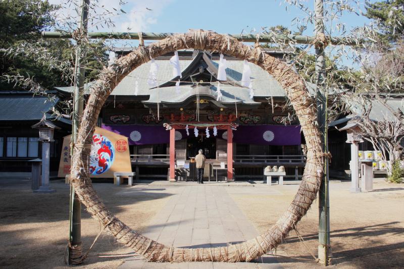 大洗磯前神社_輪くぐり