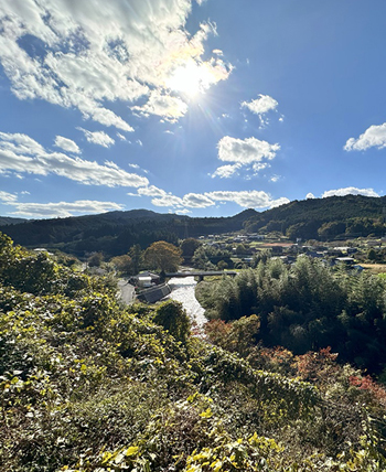 道の駅さとみ_景観_縦長