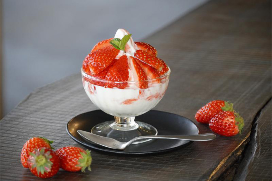 フラワーパーク_いちご_2