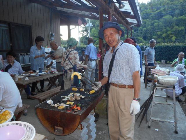 アウトドア_農家民宿半兵衛_BBQ