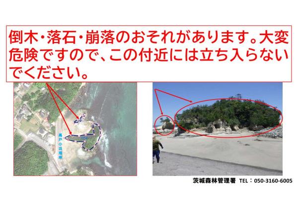 高戸小浜海岸(接近禁止)
