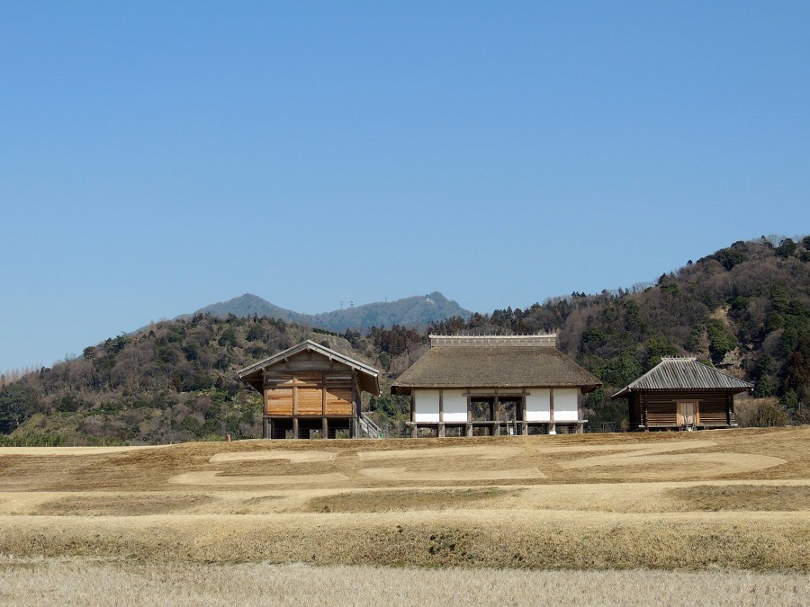 筑波山と平沢官衙遺跡