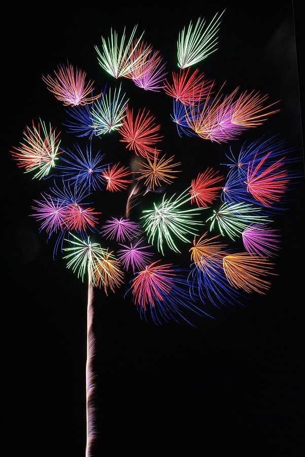 多種多様！黄門祭りの花火07