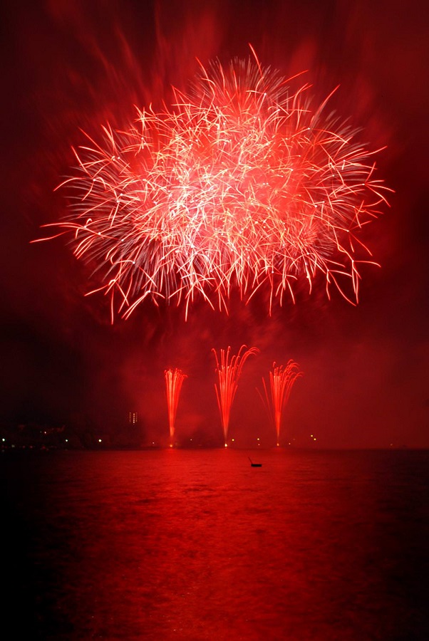 多種多様！黄門祭りの花火05