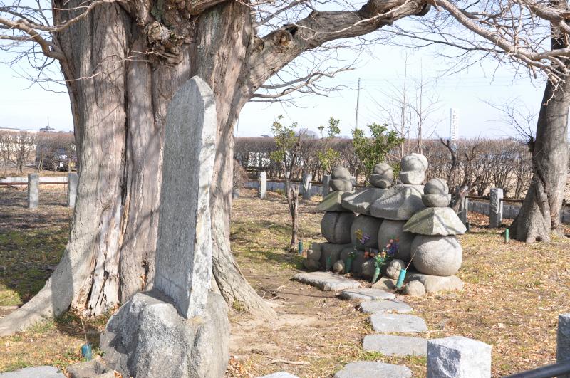 小島草庵跡