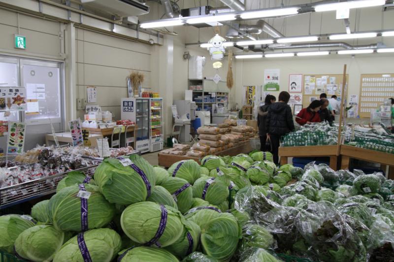 JA茨城むつみ 道の駅ごか農産物直売所 わだい万菜