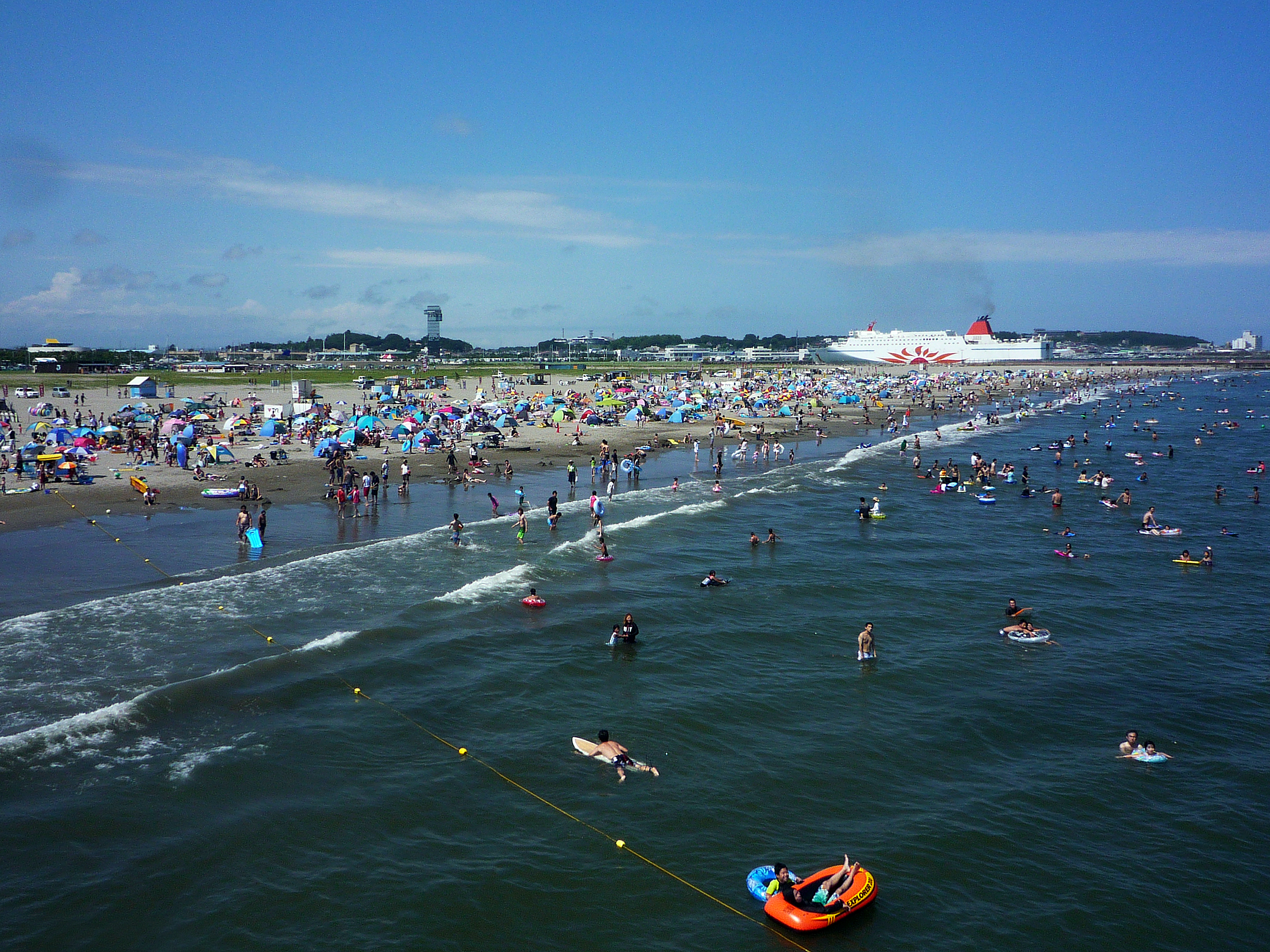 大洗サンビーチ海水浴場