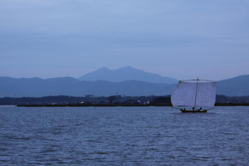 観光帆曳船(土浦市)