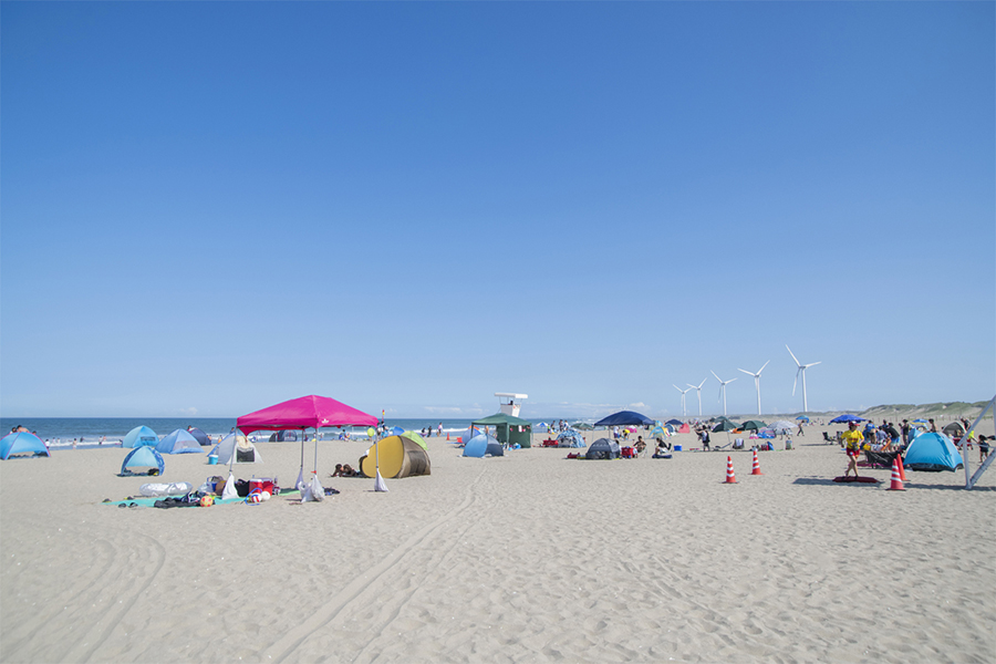 日川浜海水浴場