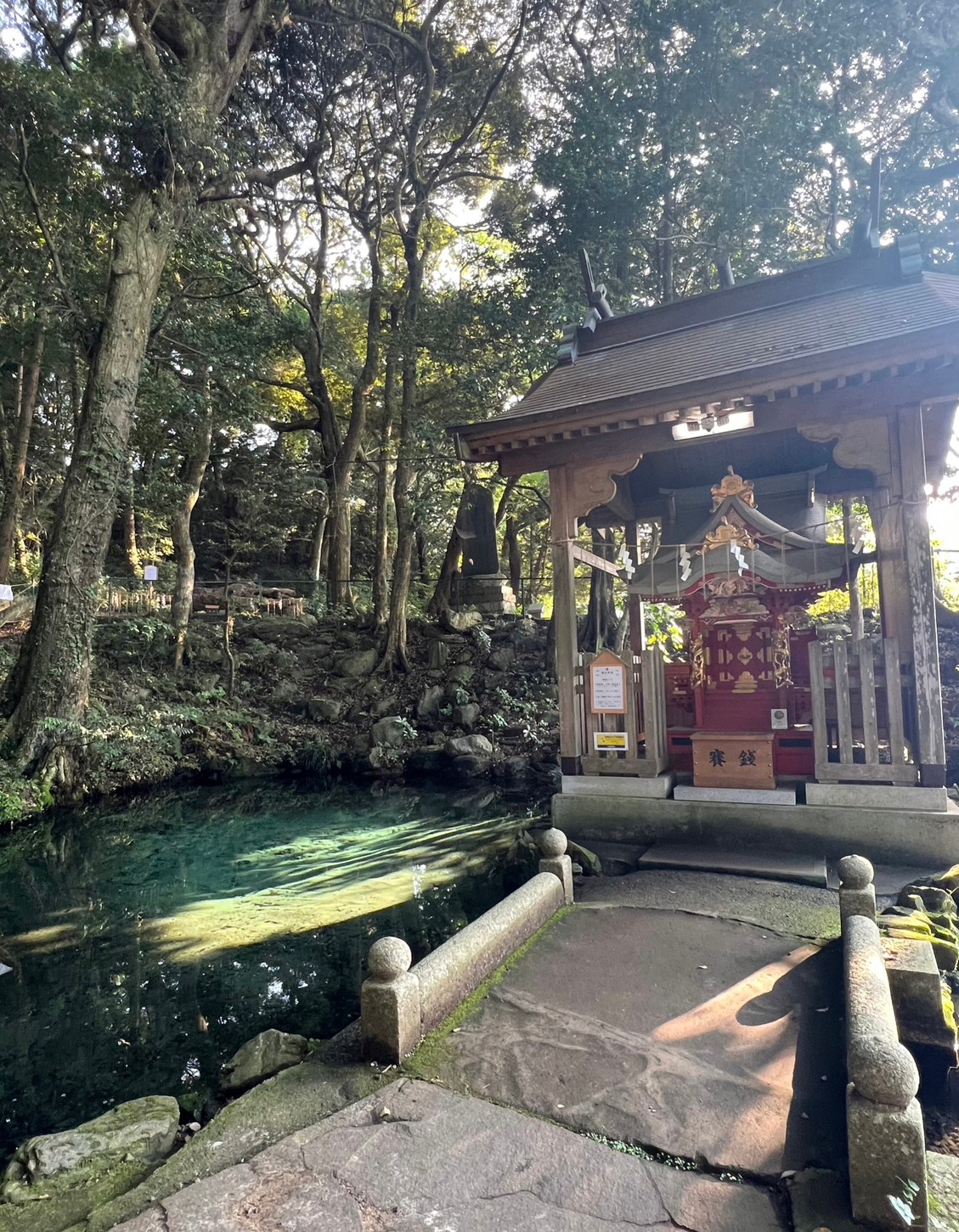 泉が森 泉神社 (イトヨの里 泉が森公園)