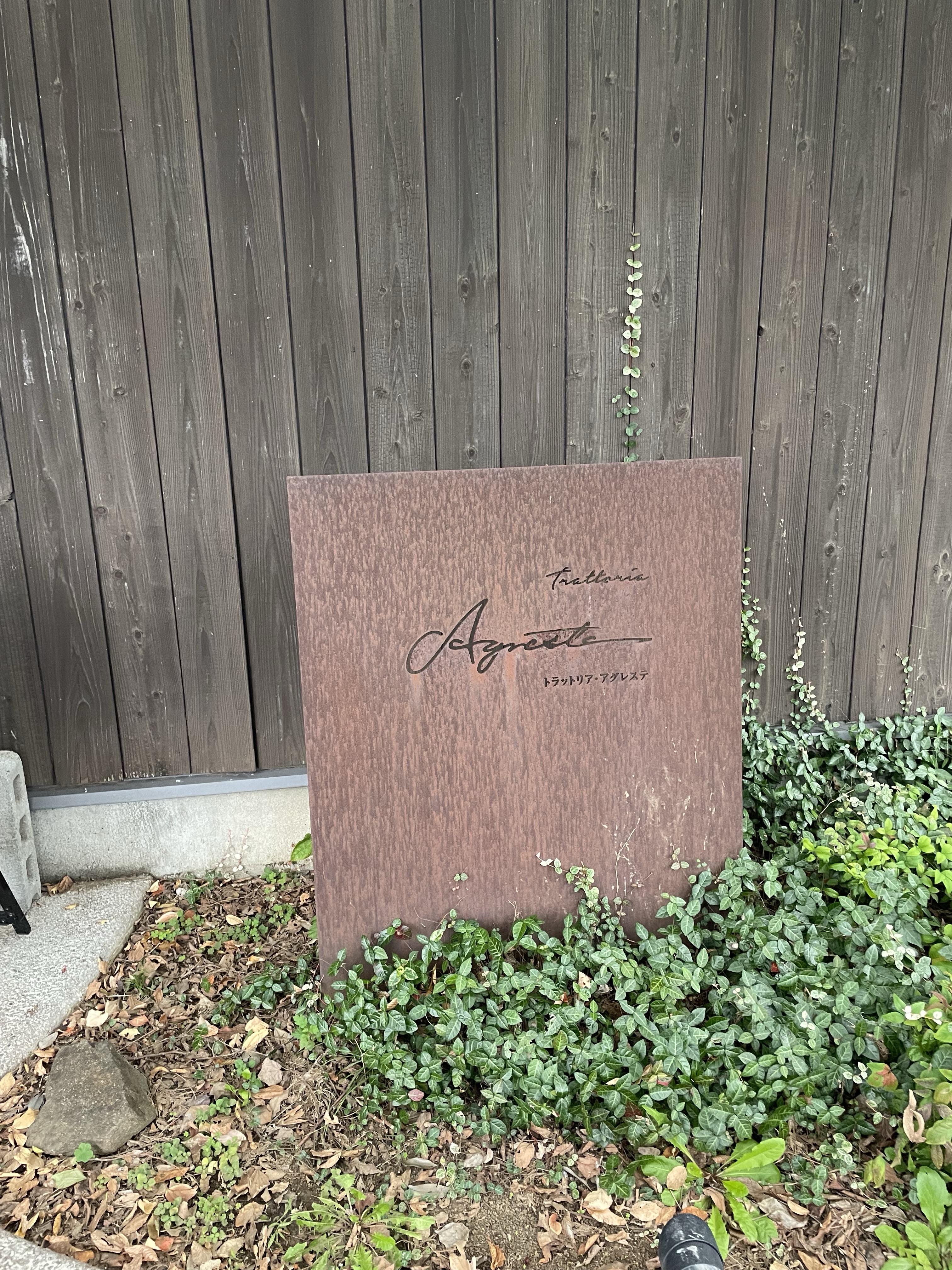 トラットリア・アグレステ（trattoria Agreste）