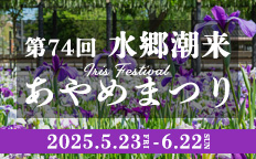 第74回水郷潮来あやめまつりを見る