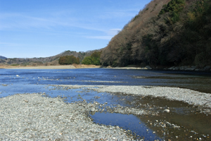 久慈川河川敷