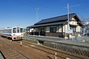 関東鉄道常総線・騰波ノ江駅