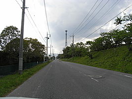 磯原工業団地内道路