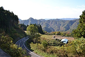 武生の山並み