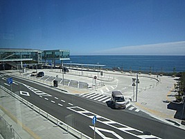 日立駅海岸口駅前広場