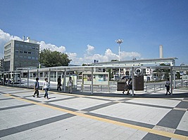 日立駅中央口駅前広場