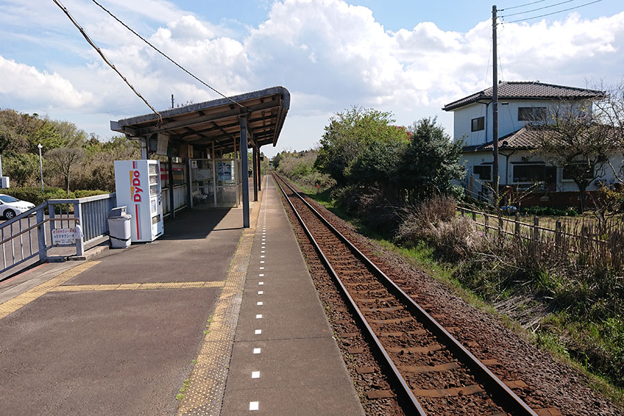 鹿島臨海鉄道 大洗鹿島線 長者ケ浜潮騒はまなす公園前駅