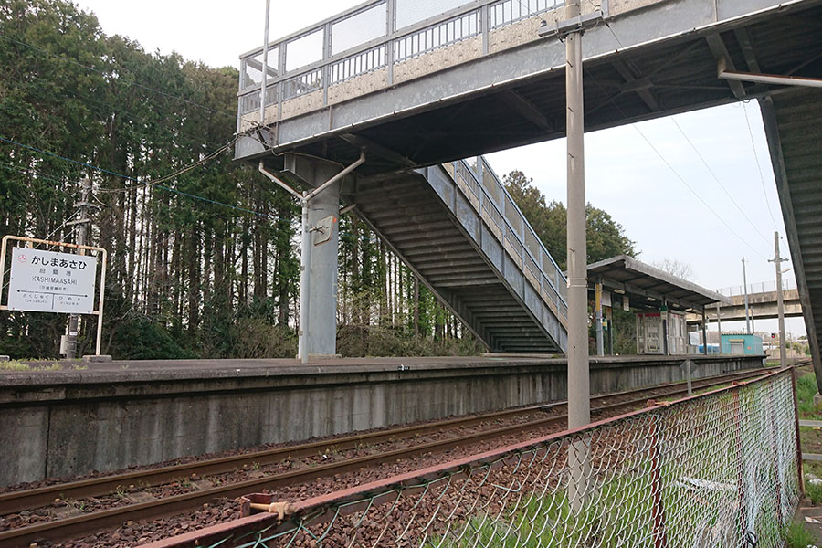 鹿島臨海鉄道 大洗鹿島線 鹿島旭駅