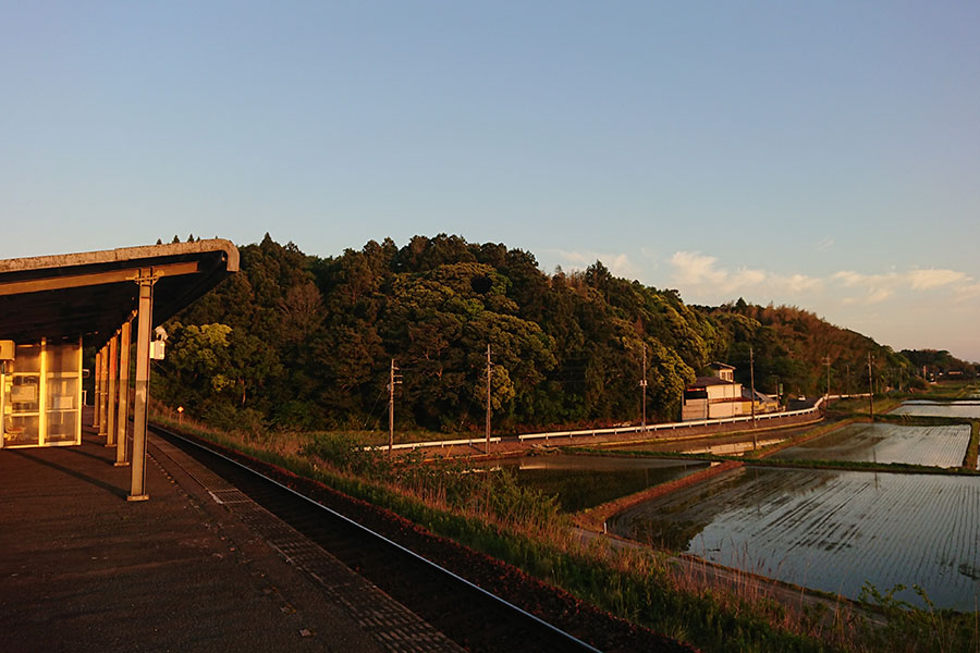鹿島臨海鉄道 大洗鹿島線 北浦湖畔駅