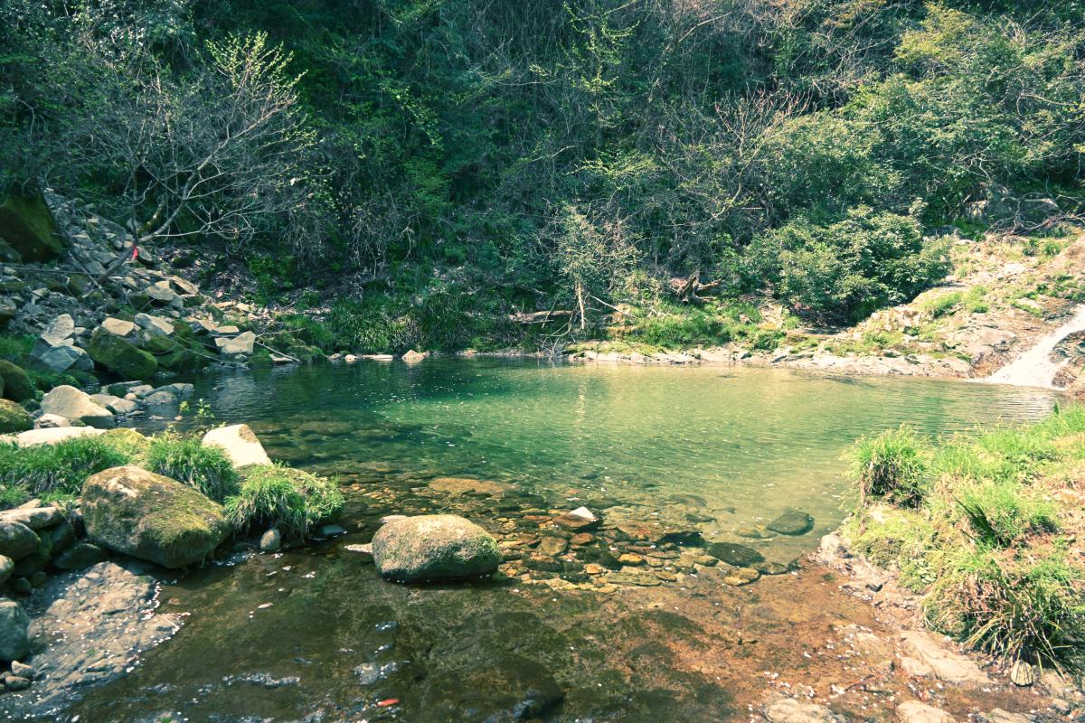花貫渓谷 名馬里ヶ淵２