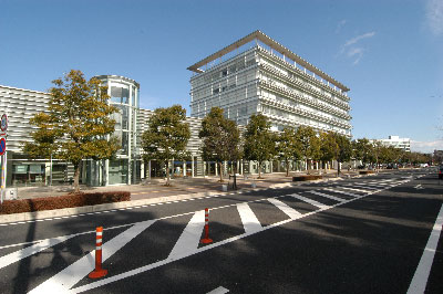 茨城県庁北側の茨城県開発公社
