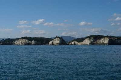 高戸小浜海岸(船から)