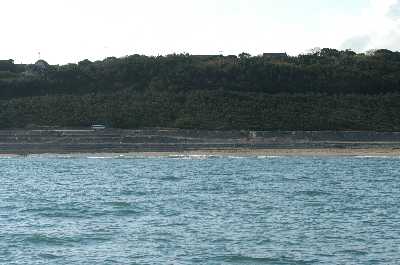 荒地海岸(船から）