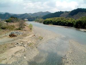 上小川橋付近