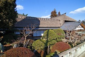 茅葺屋根・綿引邸