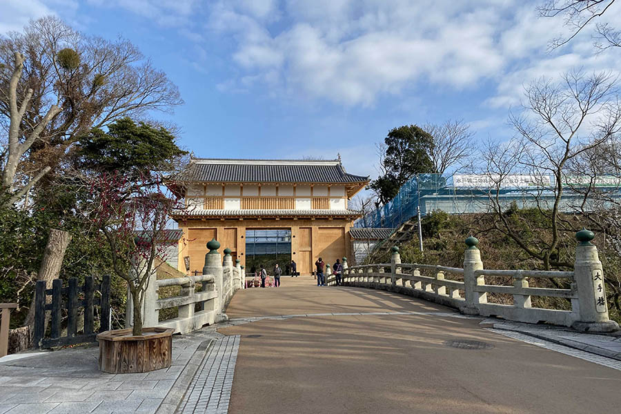 水戸市立三の丸小学校前歴史ロード