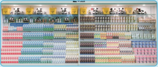トモヱ乳業-牛乳博物館商品