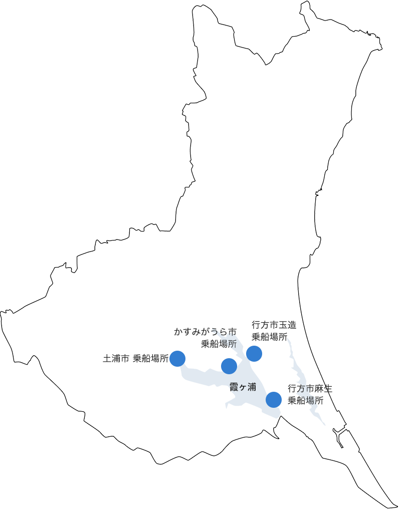 霞ヶ浦地図